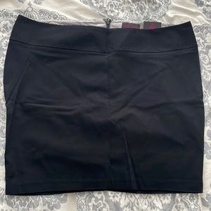 Torrid Black Stretch Miniskirt NWT